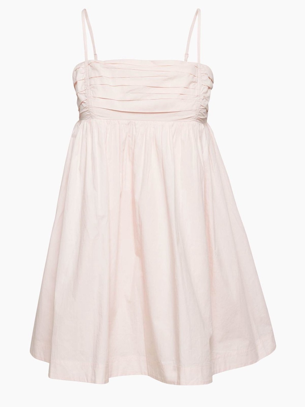 Aritzia Light Pink Poplin mini dress